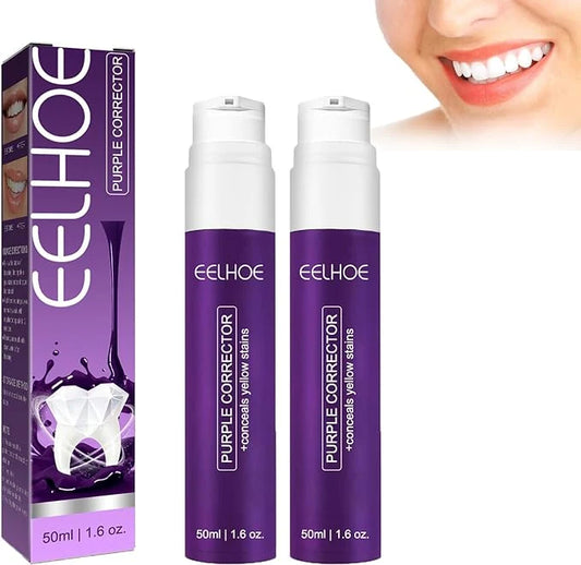 Eelhoe Purple Corrector Teeth Whitening Toothpaste