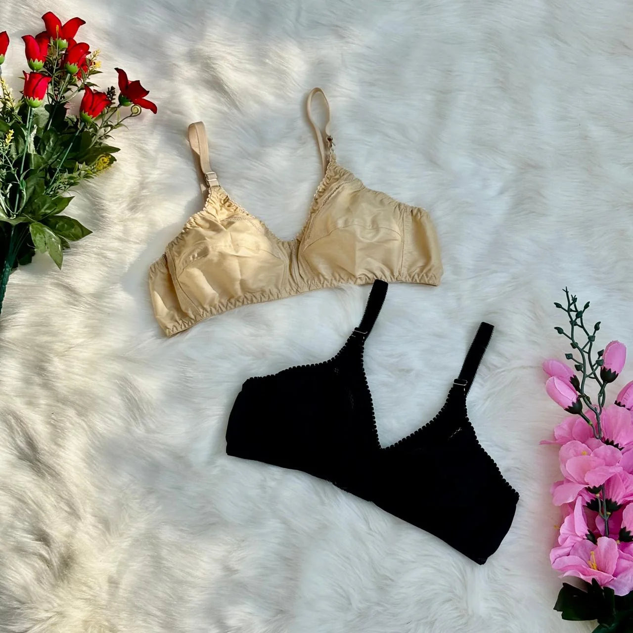 Premium Cotton Bra –  Pack of 3