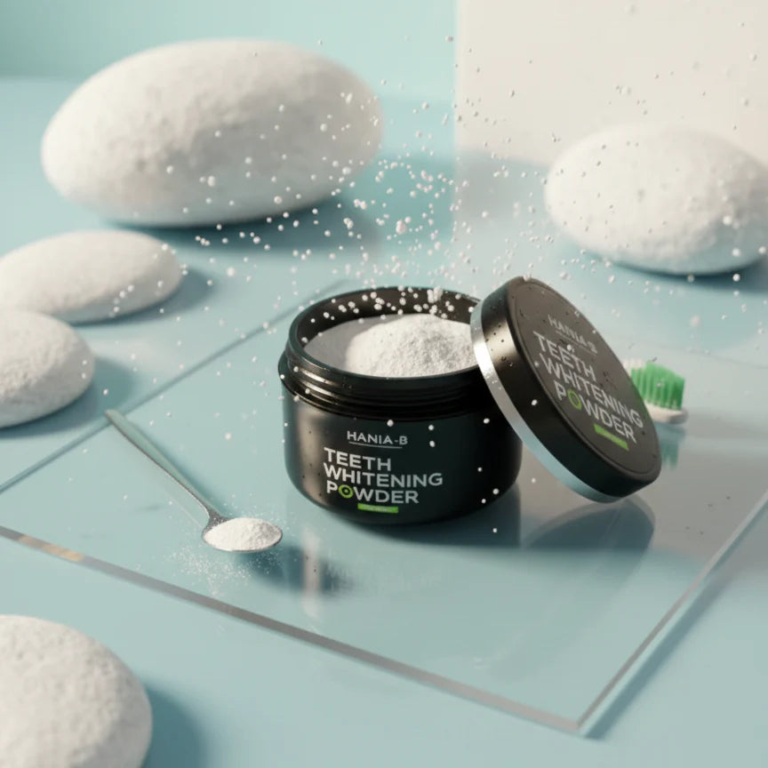 HANIA BEE™ Teeth Whitening Powder – Natural Bright Smile