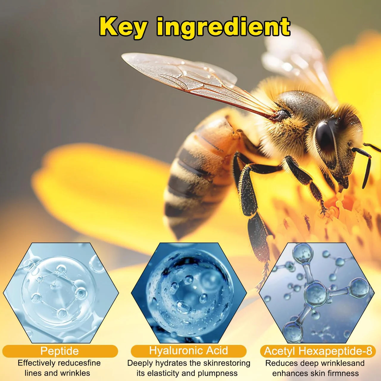 Bee Venom Wrinkle Removal Cream Buy 1 Get 1 Free