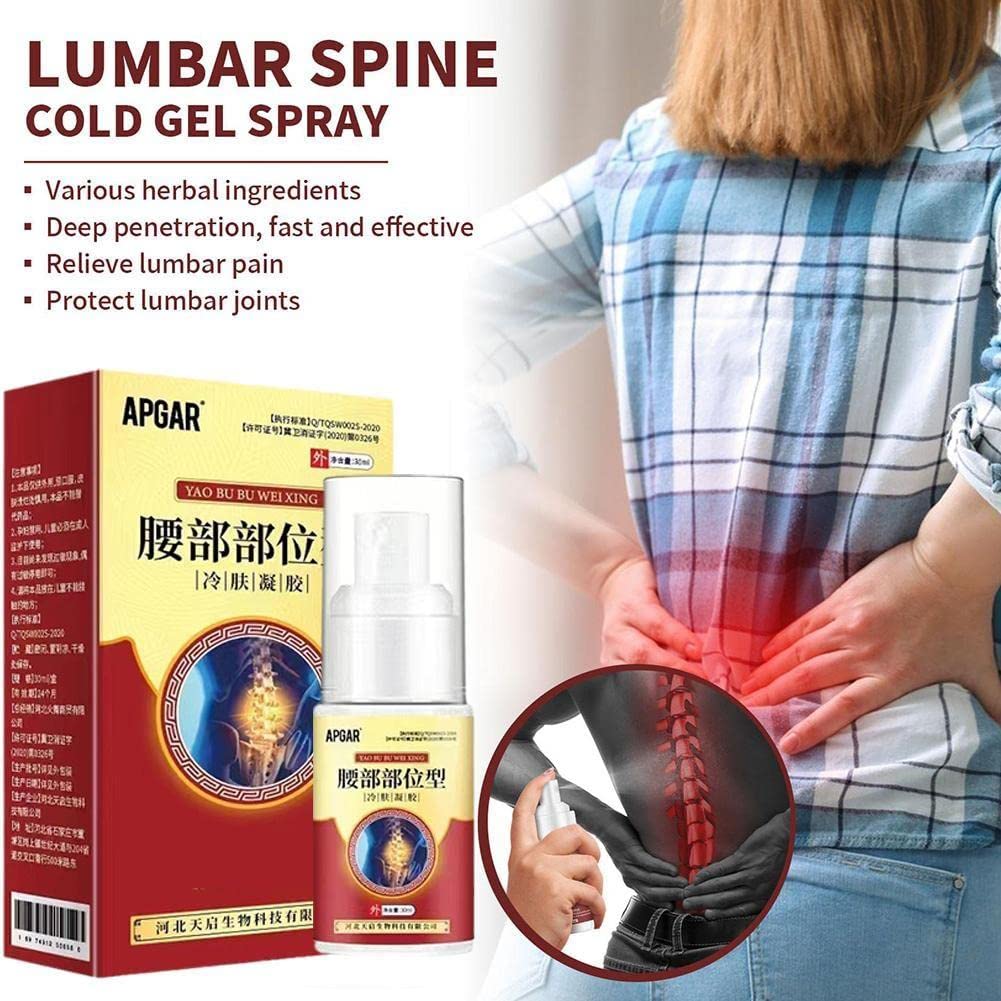 Knee Pain Relief Cold Spray | Lumbar Spine Spray | Pack of 2