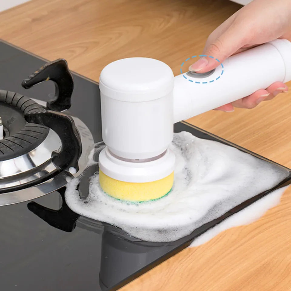 5-in-1 Magic Electric Cleaning Brush – For Home & Kitchen