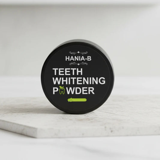 HANIA BEE™ Teeth Whitening Powder – Natural Bright Smile
