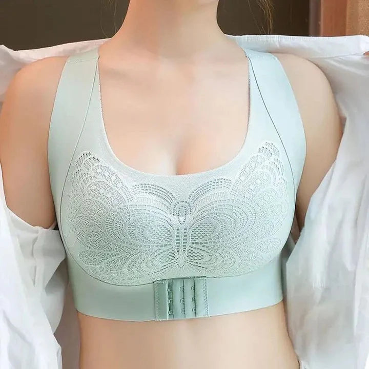 Butterfly Front Closure Posture Correcting Bra