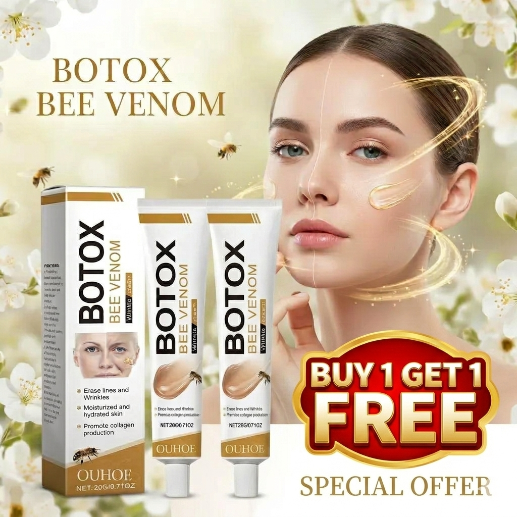 Bee Venom Wrinkle Removal Cream Buy 1 Get 1 Free