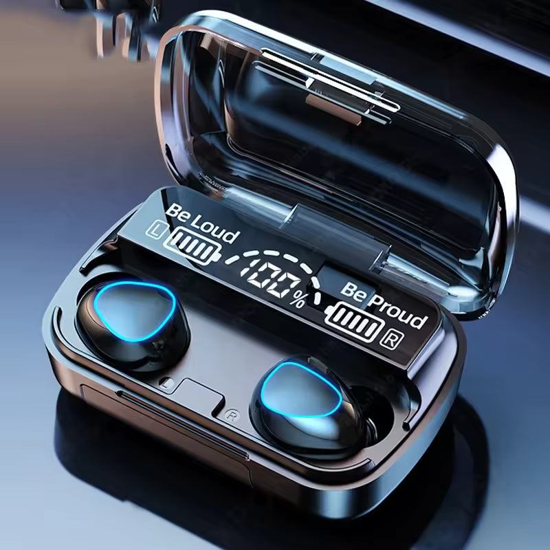 M10 True Wireless Earbuds Touch Control - Perfect for Sports & Gaming