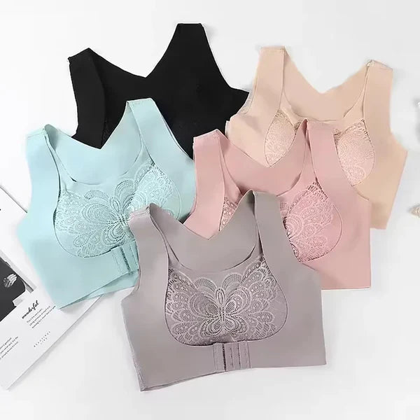 Butterfly Front Closure Posture Correcting Bra