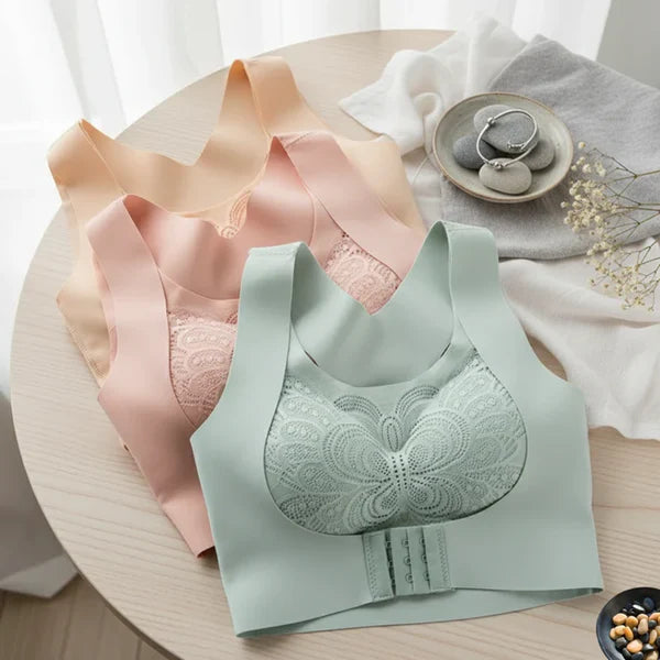 Butterfly Front Closure Posture Correcting Bra