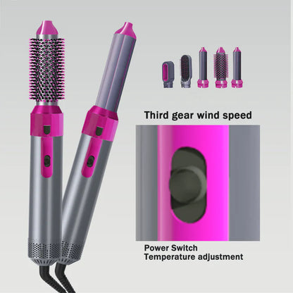 🔥 5-in-1 Hot Air Brush