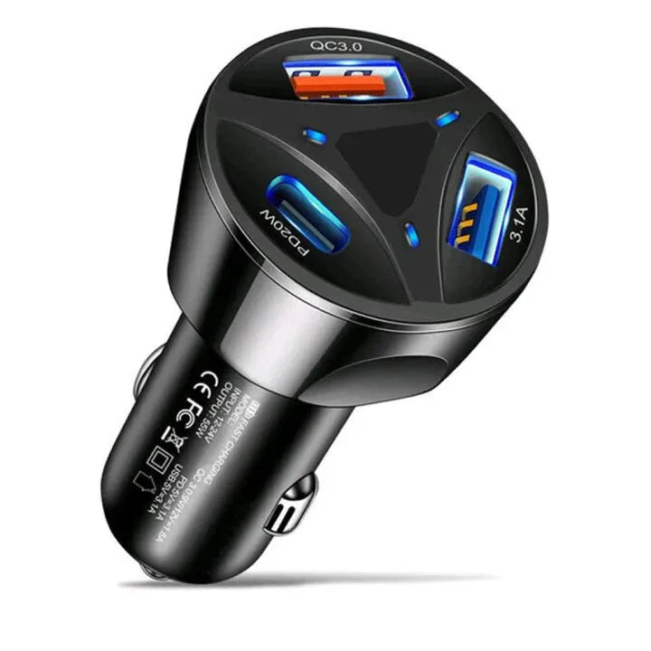 🚗🚗Powermax Fast Car Charger | 55W Quick Charging for All Devices🚗🚗