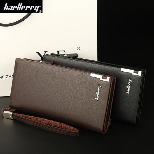 Ballery long wallet for men & women China Leather Stuff